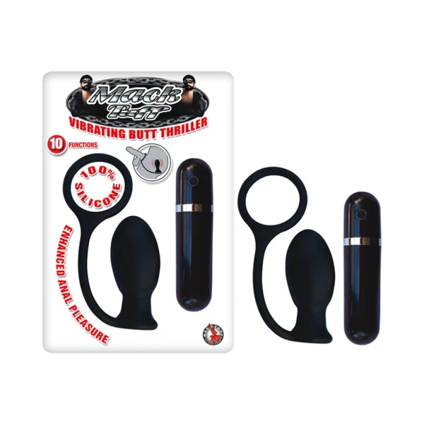 Mack Tuff Vibrating Butt Thriller Black — image 5 of 5