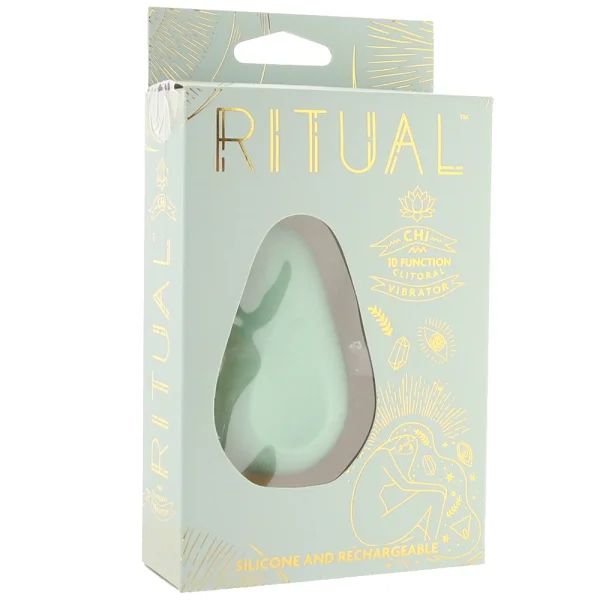Ritual Chi Rechargeable Silicone Clitoral Vibrator by Doc Johnson