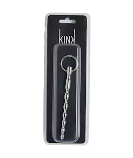 Kink Range Stainless Steel Twisted Penis Plug - 5.3 Inch - Silver — image 4 of 4