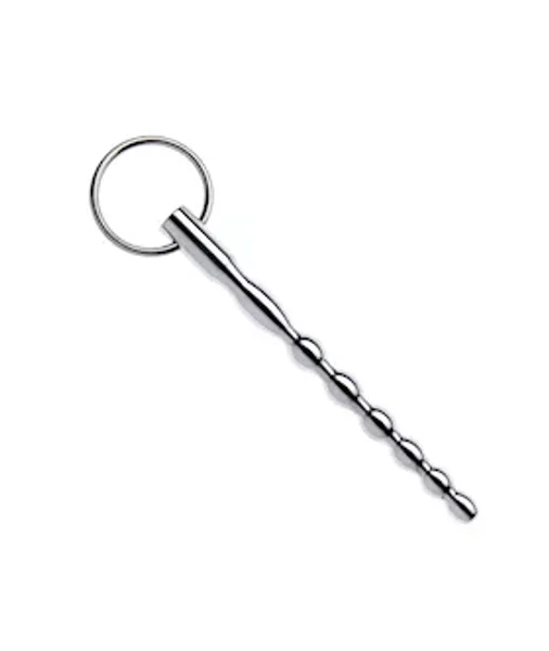 Kink Range Stainless Steel Twisted Penis Plug - 5.1 Inch - Silver — image 3 of 4
