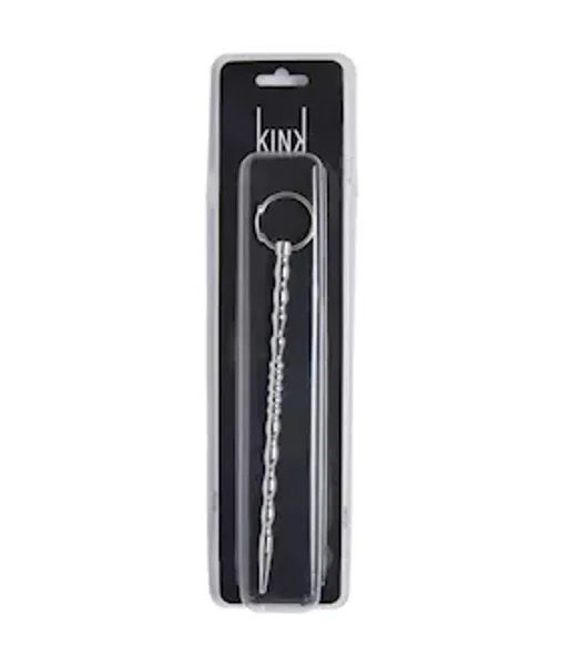 Kink Range Stainless Steel Twisted Penis Plug - 8.1 Inch - Silver — image 4 of 4