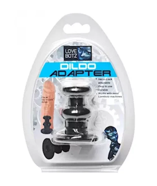 Sex Machine Dildo Adapter Attachment - Black — image 10 of 10