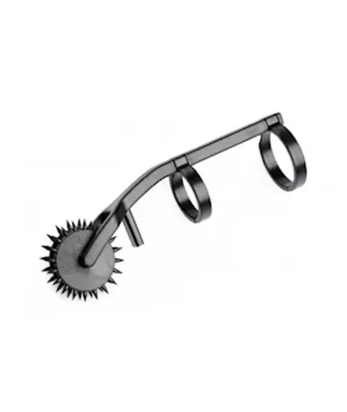 Thorn Double Finger Pinwheel - Black -  4 Inch — image 9 of 10