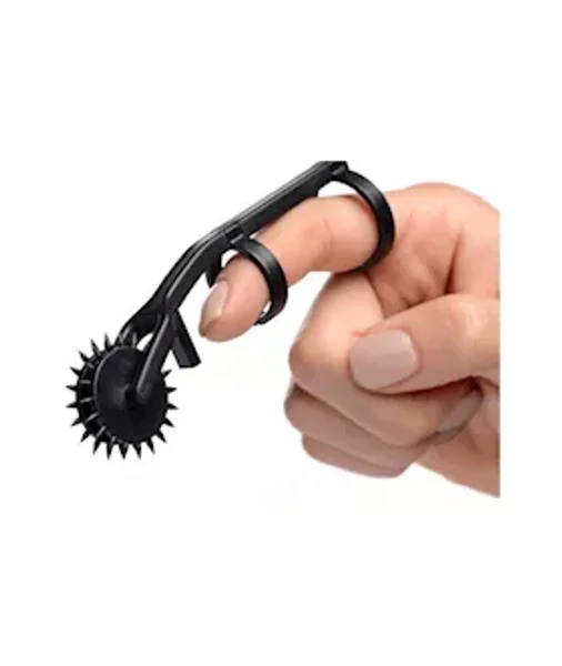 Thorn Double Finger Pinwheel - Black -  4 Inch — image 6 of 10