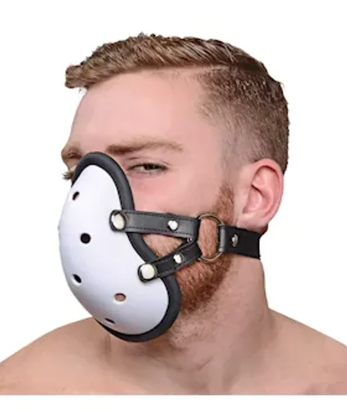 Musk Athletic Cup Muzzle - White - One Size — image 8 of 14