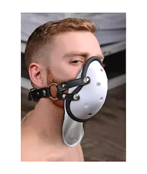 Musk Athletic Cup Muzzle - White - One Size — image 10 of 14
