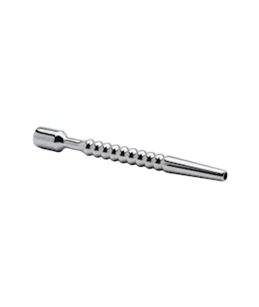 Kink Range Stainless Steel Ridged Urethral Sound - 4.3 Inch - Silver — image 2 of 2