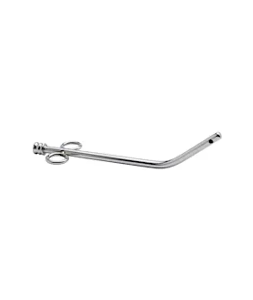 Kink Range Dual Ring Urethral Plug - 6 Inch - Silver — image 3 of 4
