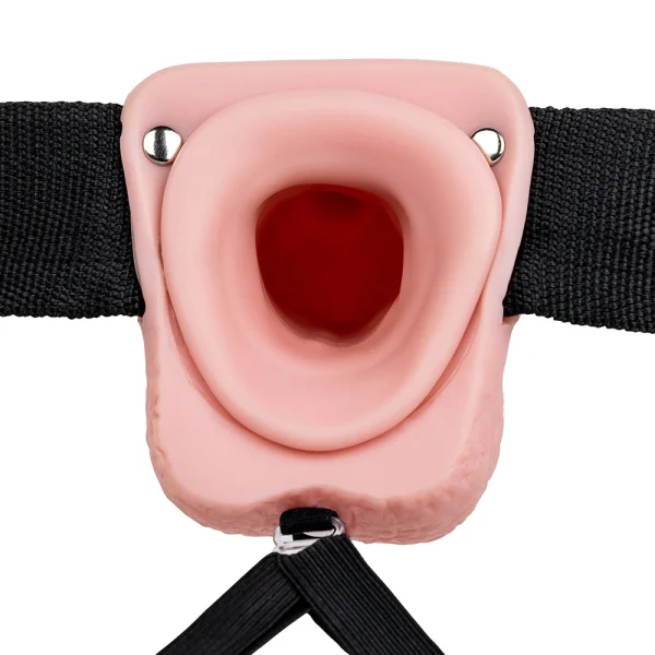 Real Rock Hollow 9 Inch Ballsy Strap-On