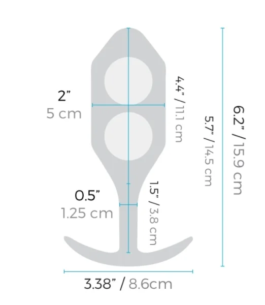 b-Vibe - Snug Plug 5 - Black — image 8 of 18