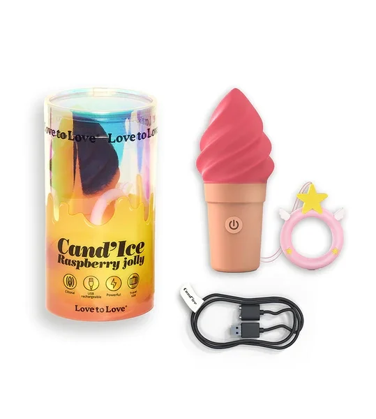 Love to Love Candi'ice Rasperry Jolly Mini Vibe