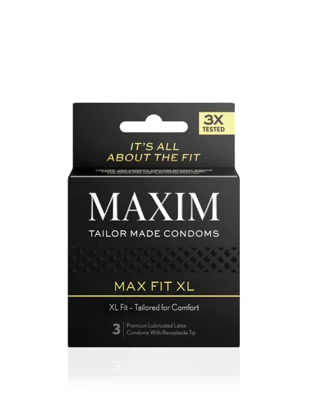 MAXIM Max Fit XL Condoms - 3PK