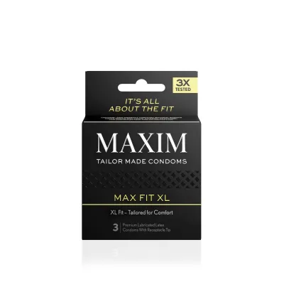 MAXIM Max Fit XL Condoms 3PK