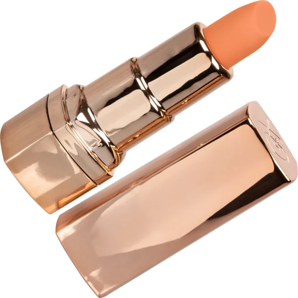 Hide & Play Rechargeable Lipstick Vibrator by CalExotics - Coral