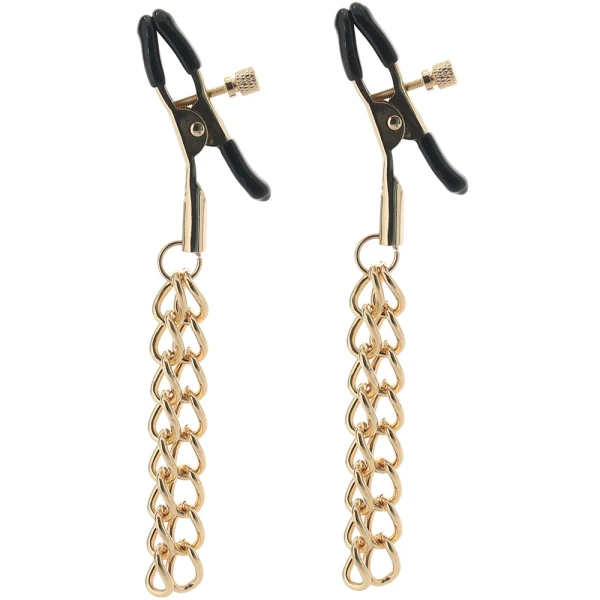 Ride 'em Premium Denim Collection Nipple Clamps