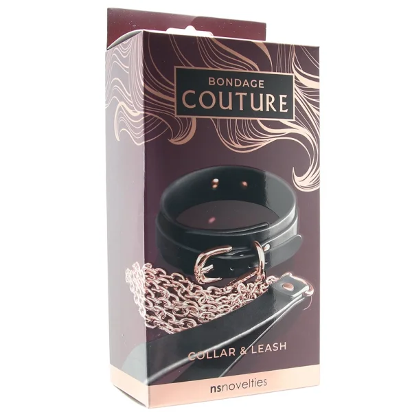 Bondage Couture Collar & Leash