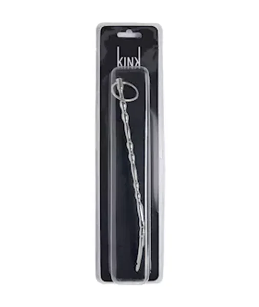 Kink Range Stainless Steel Twisted Penis Plug - 8.2 Inch - Silver — image 4 of 4