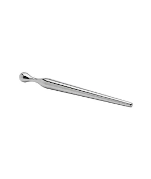 Kink Range Stainless Steel Tapered Penis Plug - 3.9 Inch - Silver — image 2 of 2