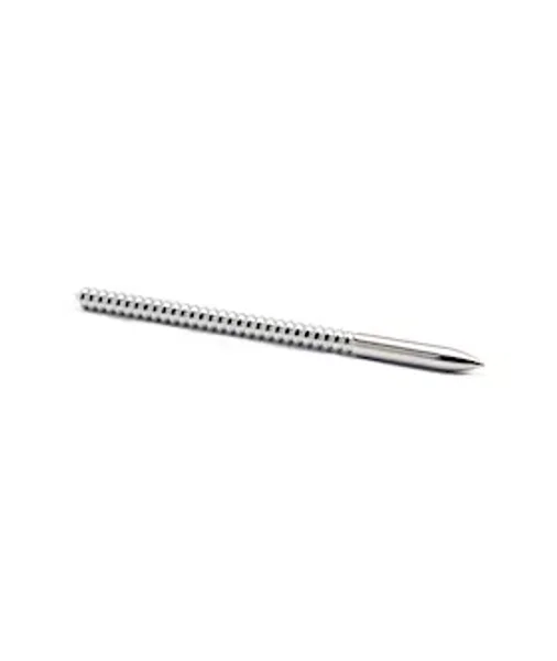 Kink Range Screw Penis Plug - 5.9 Inch - Silver — image 3 of 4