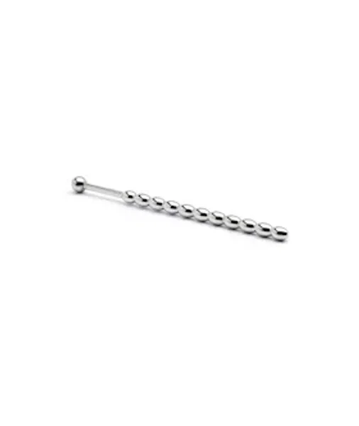 Kink Range Stainless Steel Twisted Penis Plug - 6.1 Inch - Silver — image 3 of 4