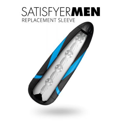 Satisfyer Men Realistic Replacement Sleeve Pressure Spiral