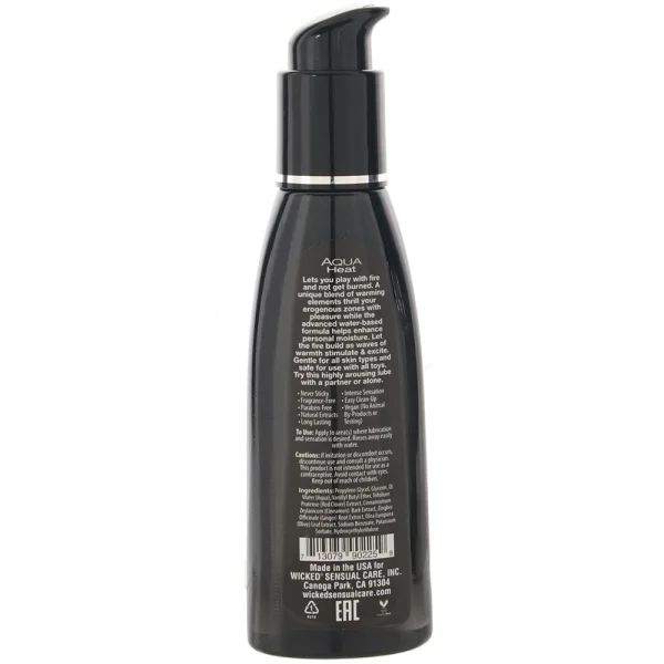 Aqua Heat Lube 4oz/120ml