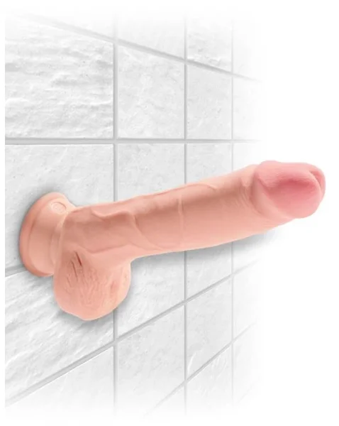 King Cock Plus Triple Density Fat Cock with Balls