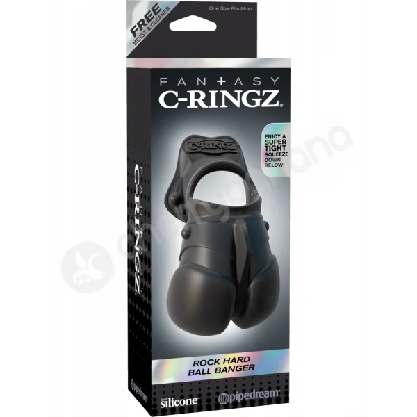 Fantasy C-ringz Rock Hard Ball Banger Cock Ring