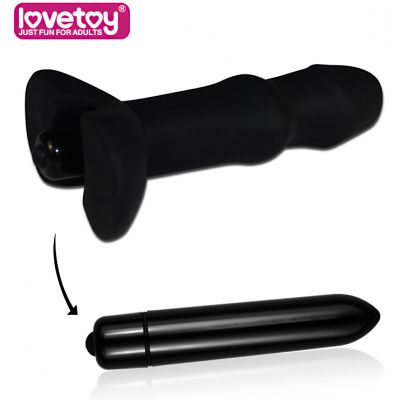 P Spot Spiral Black