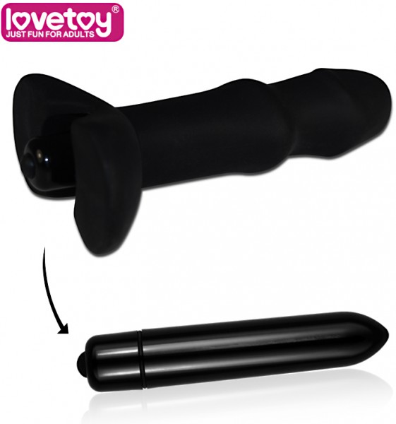P Spot Spiral Black