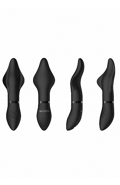Switch Pleasure Kit #6 Black 3-in-1 Rechargeable Interchangeable Toy Kit