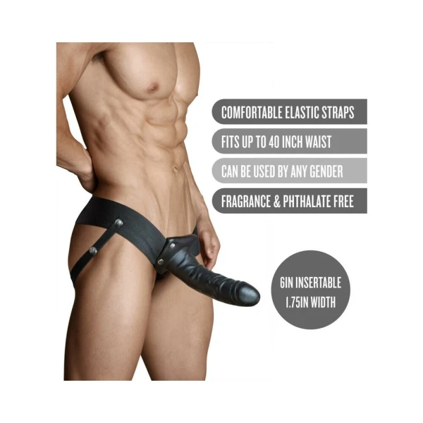 Dr. Skin - 6 Inch Hollow Strap On — image 18 of 24