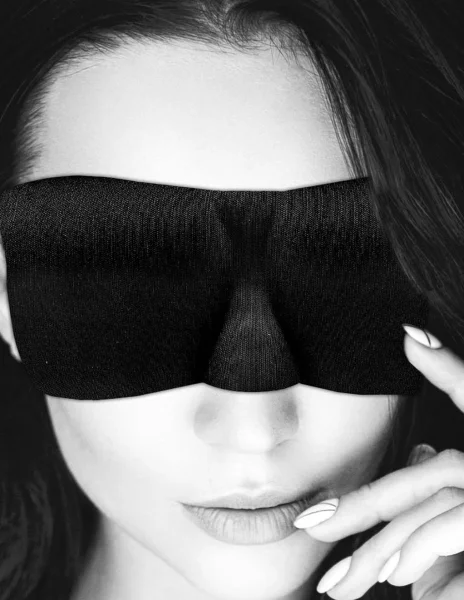 Ouch Satin Curvy Eye Mask