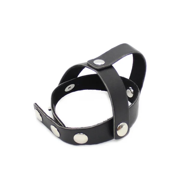 T Style Ball Divider Leather Snap Closure Black — image 10 of 13