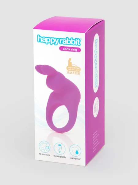 Happy Rabbit Rechargeable Silicone Rabbit Cock Ring
