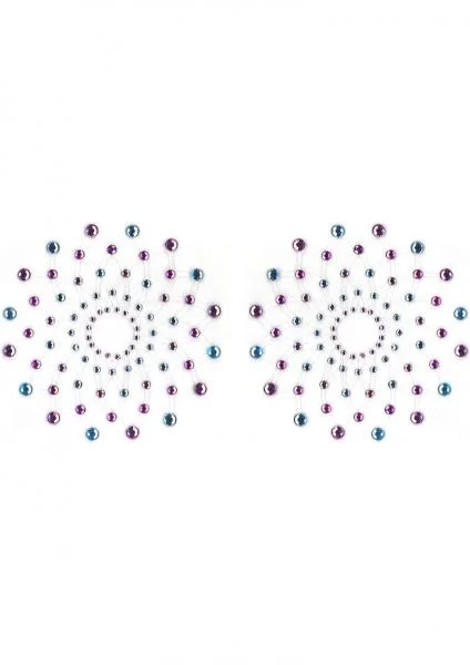 Crystal Mosaic Blue/Purple Pasties
