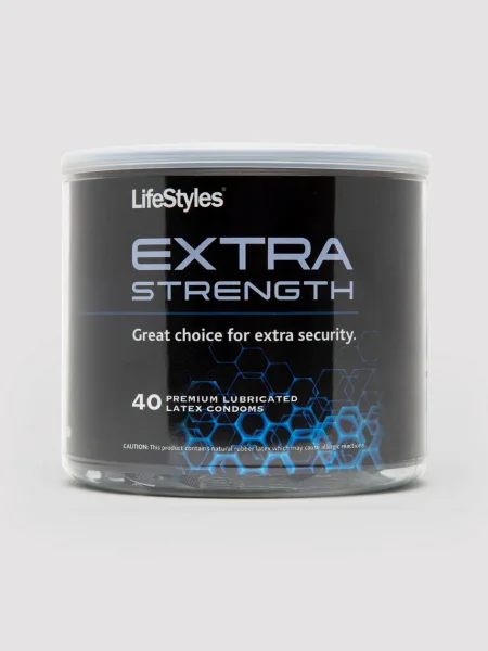 LifeStyles Extra Strength Condoms (40 Count)