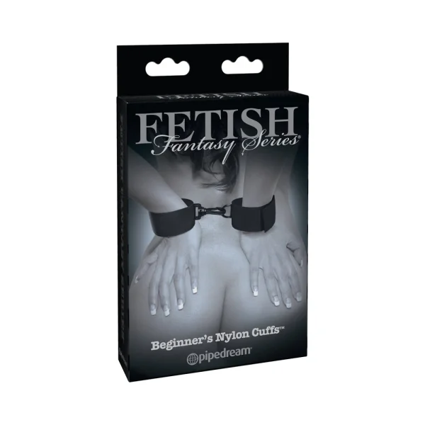 Fetish Fantasy Beginner's Beginner's Nylon Cuffs Black
