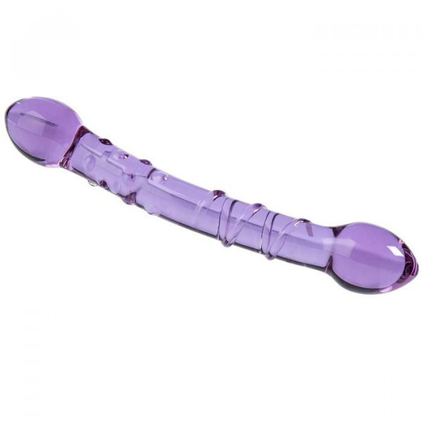 Dual Ended Glass G-Spot Massager - Two Types Of Sensations!