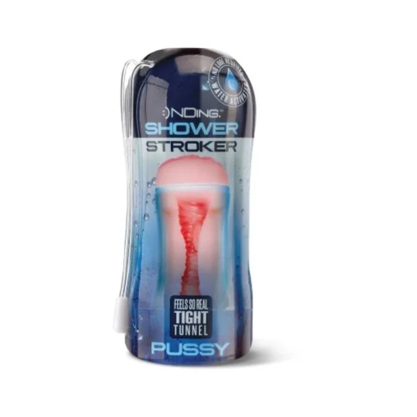 Happy Ending Self-lubricating Shower Stroker - Pussy