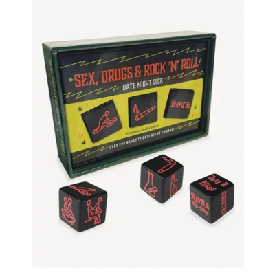 Sex Drugs Rock N Roll Dice Game