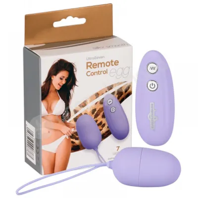 Ultraseven Purple Remote Control Egg Vibrator