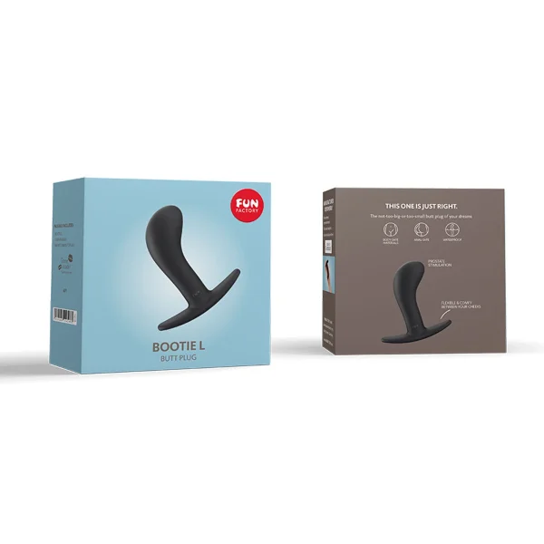 Fun Factory Bootie Plug - Large Black