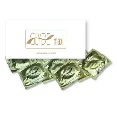 Glyde Maxi Condoms 100 Bulk Pack