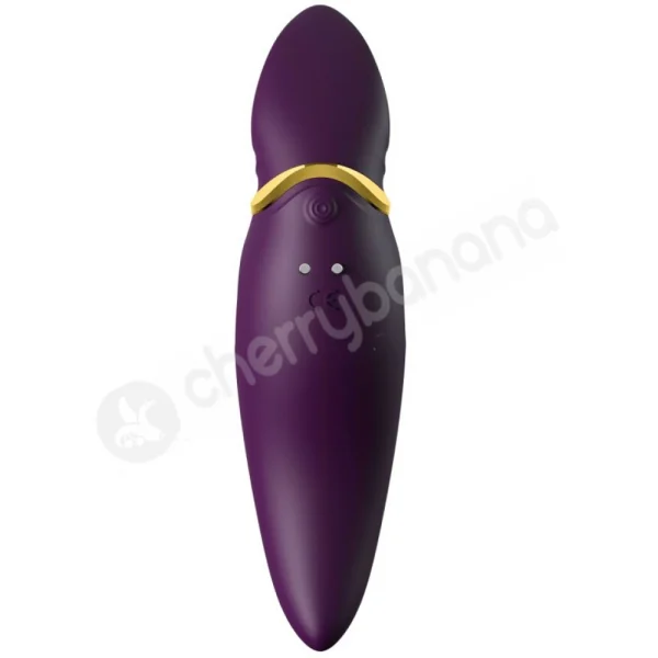 Zalo Hero Twilight Purple Licking Motion Clitoral Stimulator