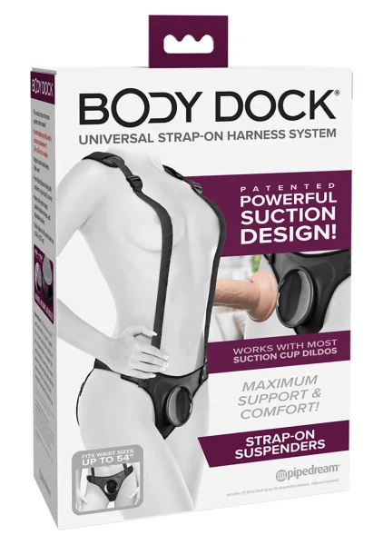 Body Dock Suspenders Strap-On Harness System