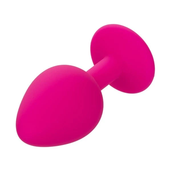 Cheeky Rechargeable Vibrating Gem Detailed Butt Plug Set