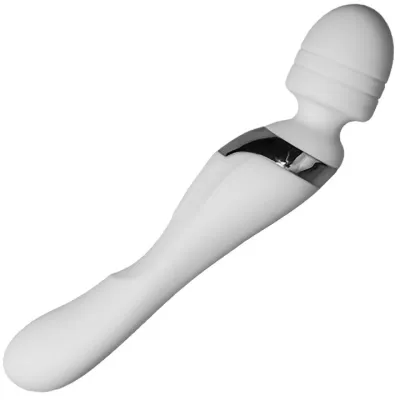 Mon Amour White 8 Function 2 in 1 Wand G Spot Vibe