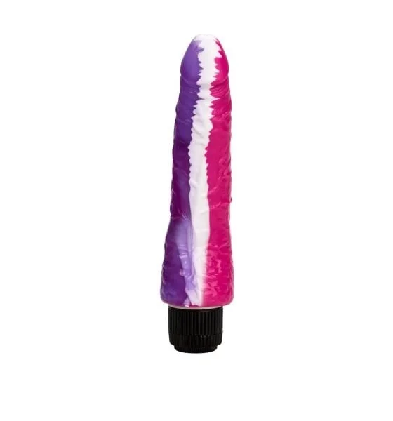 Funky Jelly Vibe 7 1/2" Pink/Purple — image 5 of 6