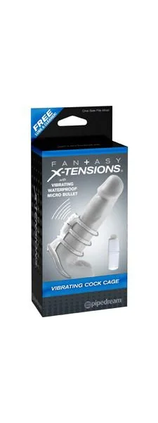 Fantasy X-tensions Vibrating Cock Cage